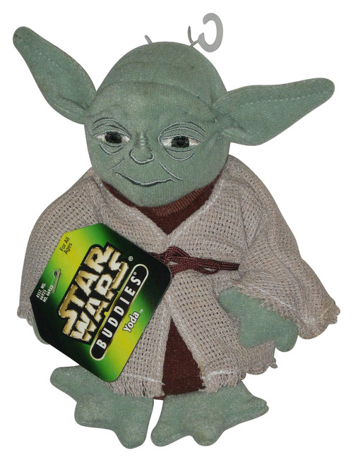 Star Wars Buddies Yoda (1997) Kenner Toy Plush