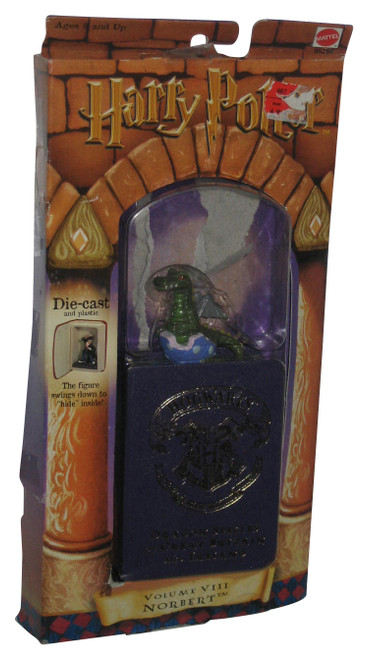 Harry Potter Volume VIII Norbert Figure with Storage Book - (Dragon Species of Great Britain and Ireland)