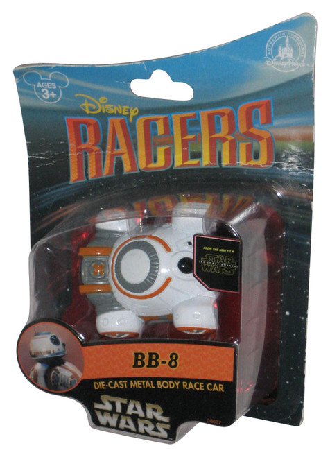 Disney Park Exclusive Racers Star Wars Force Awakens BB-8 Die-Cast Toy Race Car