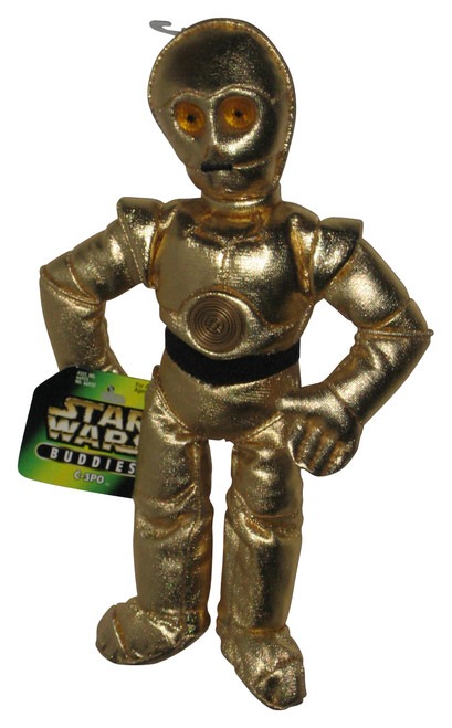 Star Wars Buddies C-3PO Droid (1997) Kenner Toy Plush