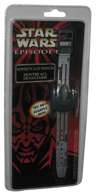 Star Wars Episode I Its About Time Vulture Droid Starfighter Novelty LCD Watch