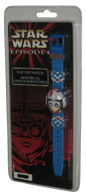 Star Wars Episode I Its About Time Anakin Pod Race Flip Top Watch