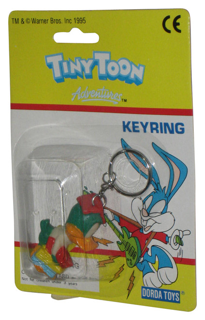 Tiny Toon Adventures Dorda Toys (1995) Plucky Duck Keyring Keychain