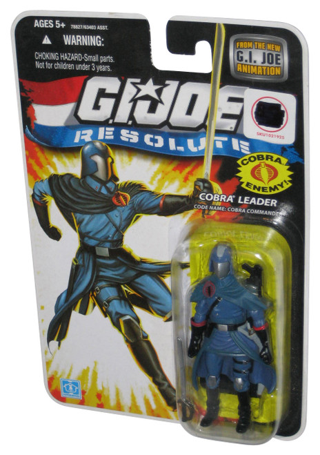 GI Joe Resolute Animation Cobra Commander Leader (2008) Hasbro 3.75 Inch Figure