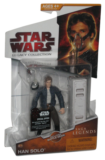 Star Wars Saga Legends Han Solo (2008) Hasbro Action Figure SL16
