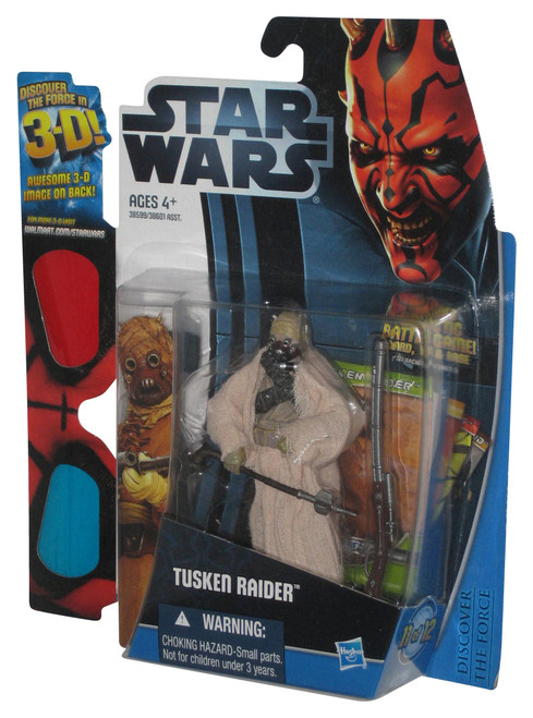 Star Wars Discover The Force (2012) Tusken Raider Figure w/ 3D Glasses