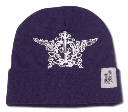 Black Butler Phantom Hive Family Crest Purple Anime Beanie Hat GE-31566