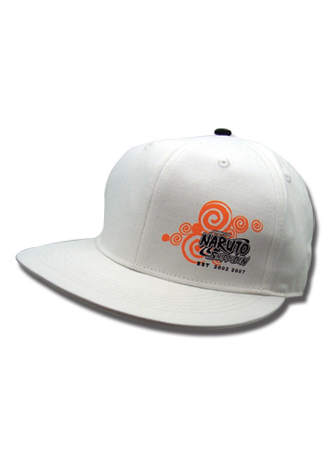 Naruto Shippuden Logo Licensed Anime Flatbill Hat GE-2330