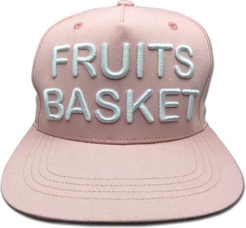 Fruits Basket Logo Pink Anime Licensed Hat GE-88252