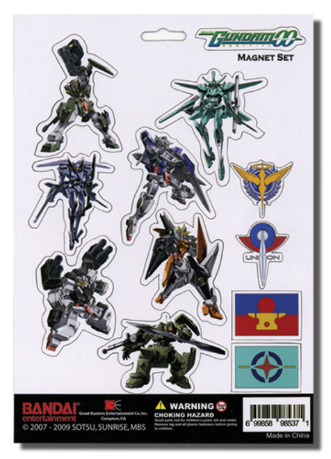 Gundam 00 Anime Magnet Set GE-8537