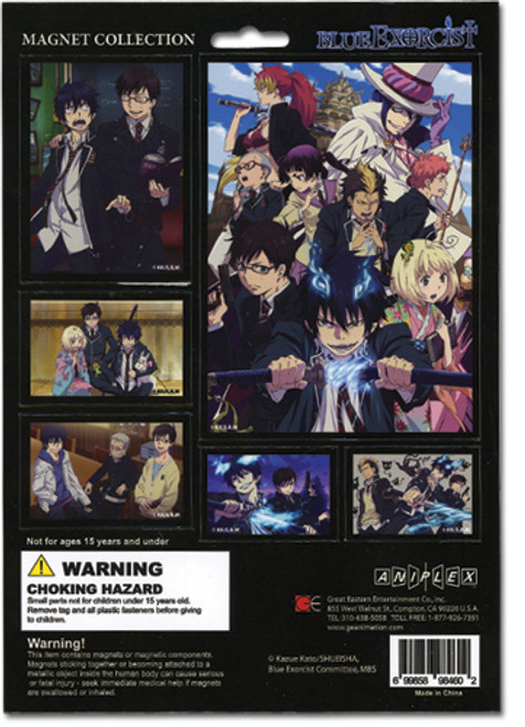 Blue Exorcist Anime Magnet Set GE-8460