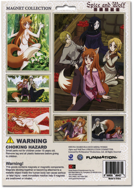 Spice and Wolf Anime Magnet Set GE-8467