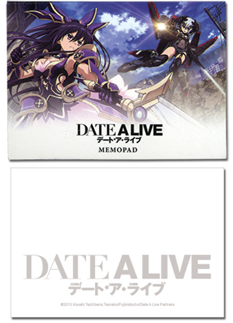 Date A Live Anime Stationery Memo Pad GE-72061