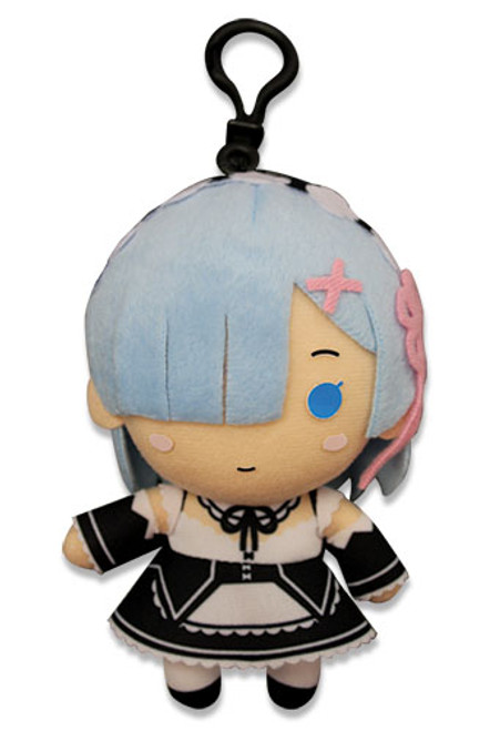 Re:Zero Rem Anime 5-Inch Plush Keychain GE-53504