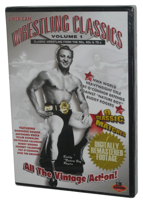 American Wrestling Classics Volume 1 From The 50's, 60's & 70's Vintage DVD