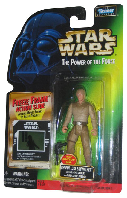 Star Wars Power of The Force (1997) Bespin Luke Skywalker Freeze Frame Figure