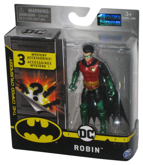DC Batman Caped Crusader Robin (2020) Spin Master 1st Edition 4-Inch Figure