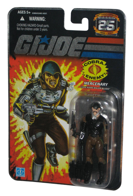 GI Joe 25th Anniversary Mercenary Major Bludd Hasbro 3.75 Inch Figure
