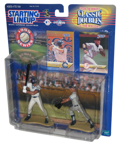 MLB Baseball Classic Doubles Starting Lineup Derek Jeter Clippers & New York Yankees Figure Set