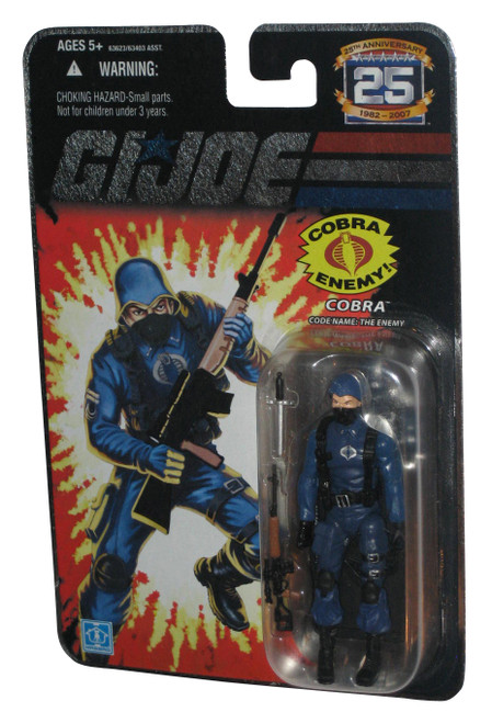 GI Joe 25th Anniversary Cobra Trooper The Enemy (2007) Hasbro 3.75 Inch Figure