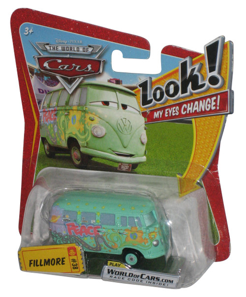 Disney Pixar World of Cars Movie Look My Eyes Change Fillmore Toy Car