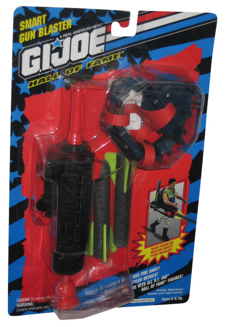 GI Joe Hall of Fame Smart Gun Blaster 12-Inch Figure Toy Gun Accessory - (Shoots Foam Missiles)