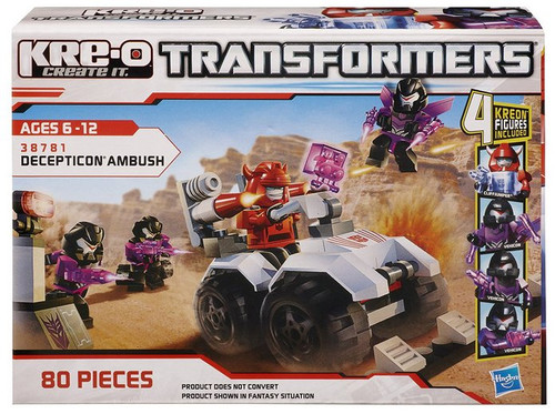 KRE-O Transformers Deception Ambush Toy Figure Set 38781