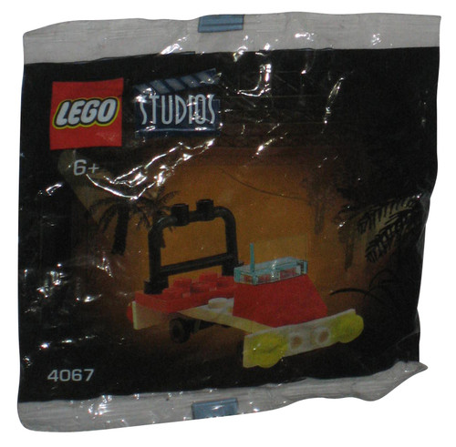 LEGO Studios (2001) Jurassic Park III Buggy Car Building Toy Bagged Set 4067