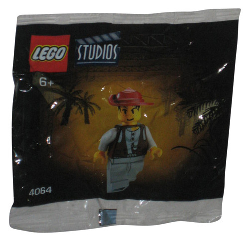 LEGO Studios (2001) Jurassic Park III Actor #2 Building Toy Mini Figure Bagged Set 4064