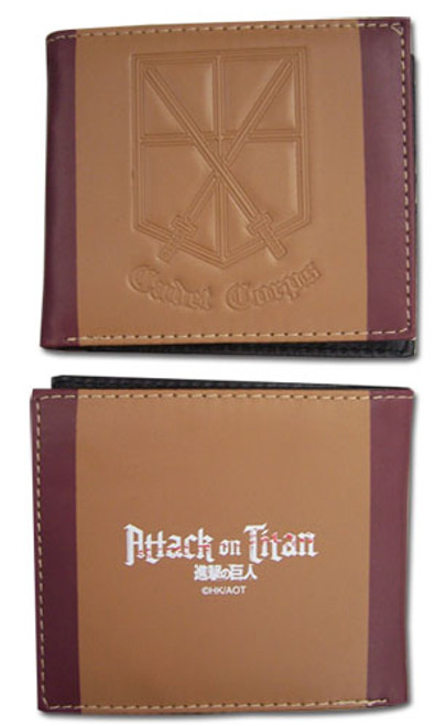 Attack On Titan Cadet Corps Anime Licensed Wallet GE-61826