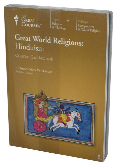 Great World Religions Hinduism Great Courses DVD & Course Guide Book Set - (Professor Mark W. Muesse)