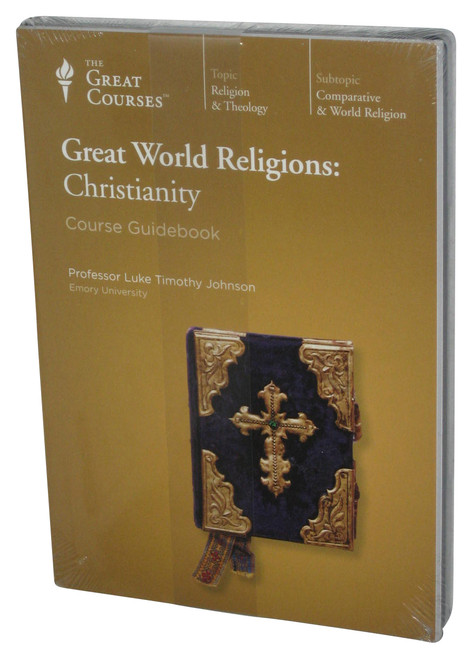 Great World Religions Christianity Great Courses DVD & Course Guide Book Set - (Professor Luke Timothy Johnson)