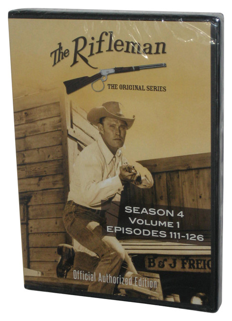 The Rifleman: Season 4 Volume 1 DVD Set - (Episodes 111 - 126)