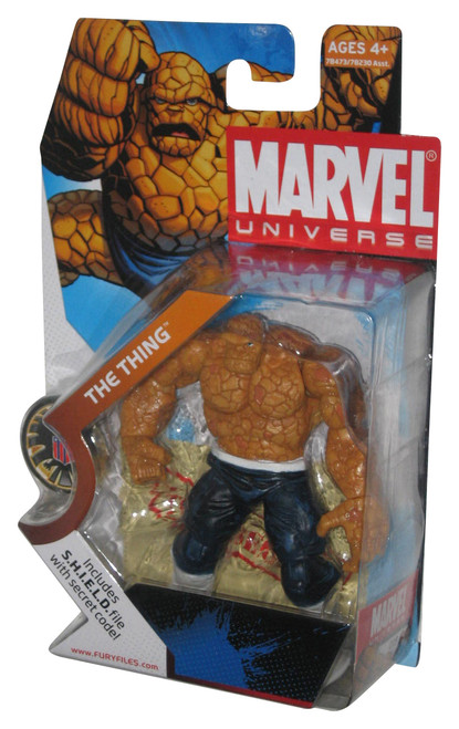 Marvel Universe Fantastic Four The Thing (2008) Hasbro 3.75 Inch Figure #019