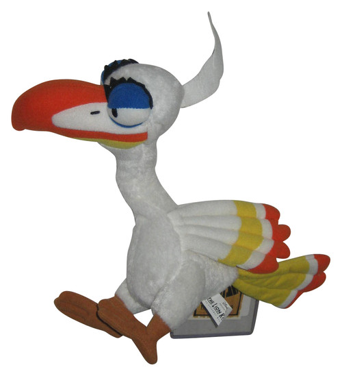 Disney Store Lion King Broadway Musical Zazu 8-Inch Bean Bag Toy Plush w/ Tag - (Theme Parks Exclusive)