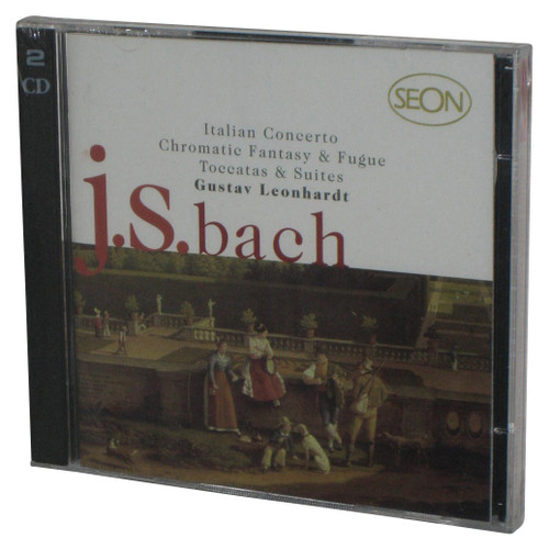 J.S. Bach: Italian Concerto / Chromatic Fantasy & Fugue / Toccatas & Suites - Gustav Leonhardt Music CD Set