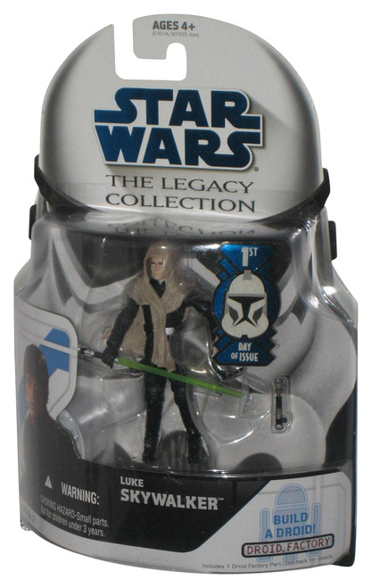 Star Wars Legacy Collection 1st Day Issue (2008) Luke Skywalker 3.75 Inch Figure BD No. 02