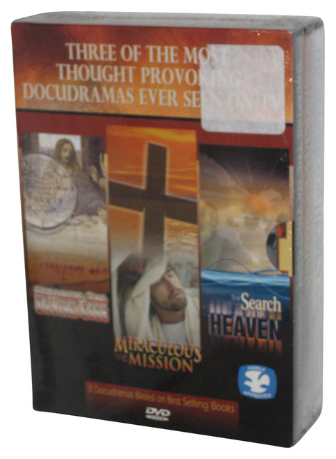 Best Books as Seen on TV DVD Box Set - (Breaking The Da Vinci Code, Miraculous The Mission & Search For Heaven)