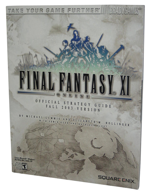 Final Fantasy XI PC Windows Brady Games Official Strategy Guide Book