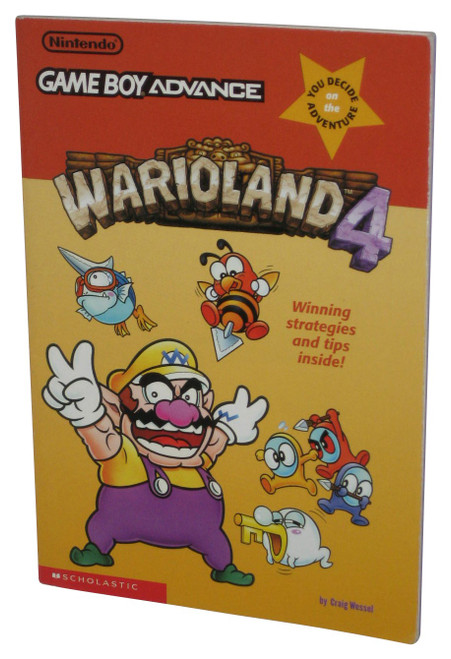 Nintendo Wario Land 4 Gameboy Advance Scholastic Book