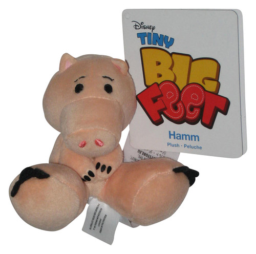 Disney Store Toy Story Hamm Tiny Big Feet Plush w/ Tag