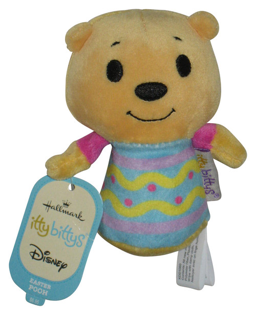 Disney Winnie The Pooh Easter Hallmark Itty Bittys 4.5 Inch Plush Toy