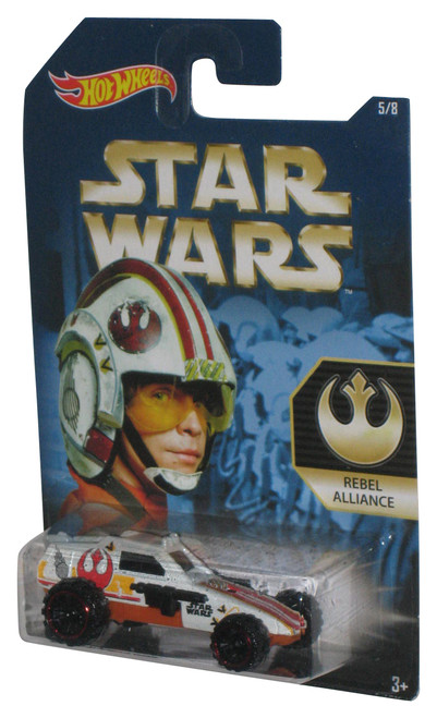 Star Wars Hot Wheels (2015) Rebel Alliance Enforcer Luke Skywalker Toy Car #5/8