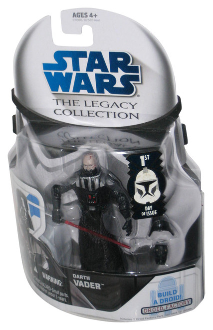 Star Wars Legacy Collection 1st Day of Issue (2008) Darth Vader Action Figure BD8