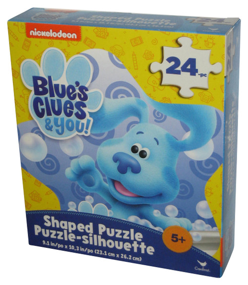 Blues Clues & You 24pc Spin Master Cardinal (2021) Shaped Silhouette Puzzle