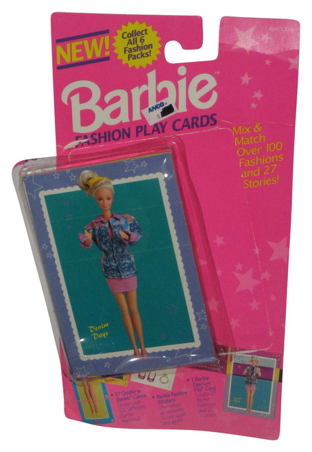 Barbie Denim Days (1993) River Group Mix & Match Design Fashion Play Cards