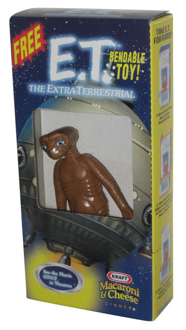 E.T. The Extra-Terrestrial (2002) Macaroni & Cheese Dinner Bendable Toy Figure