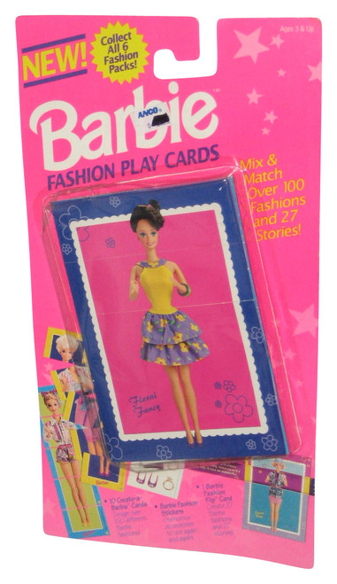 Barbie Floral Fancy (1993) River Group Mix & Match Design Fashion Play Cards