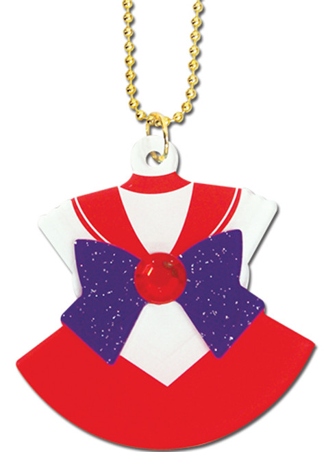 Sailor Moon Mars Costume Anime Cosplay Acrylic Necklace GE-36468