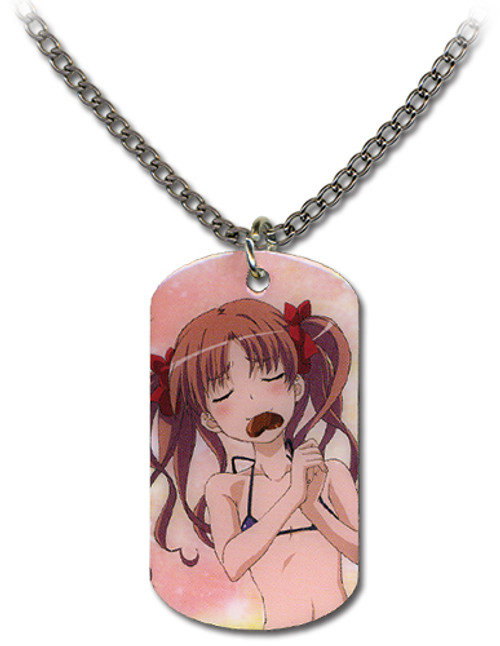 A Certain Scientific Railgun Kuroko Swimwear Dog Tag Anime Necklace GE-35611